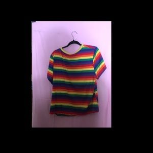 4XL Shein Rainbow Top